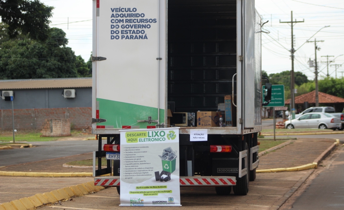 Secretaria de Meio Ambiente Realiza Campanha de coleta de Lixo Eletrônico e destina dezenas de ...