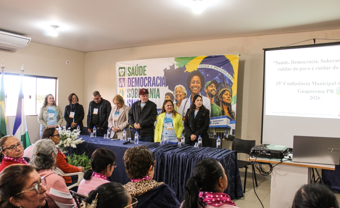 Guaporema realiza 15ª Conferencia Municipal de Saúde e tem grande participação popular