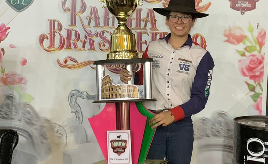 ISABELLA MEDEIROS REPRESENTA GUAPOREMA NO 8º BRASILEIRÃO DE LAÇO COMPRIDO, E GARANTE TROFÉU ...