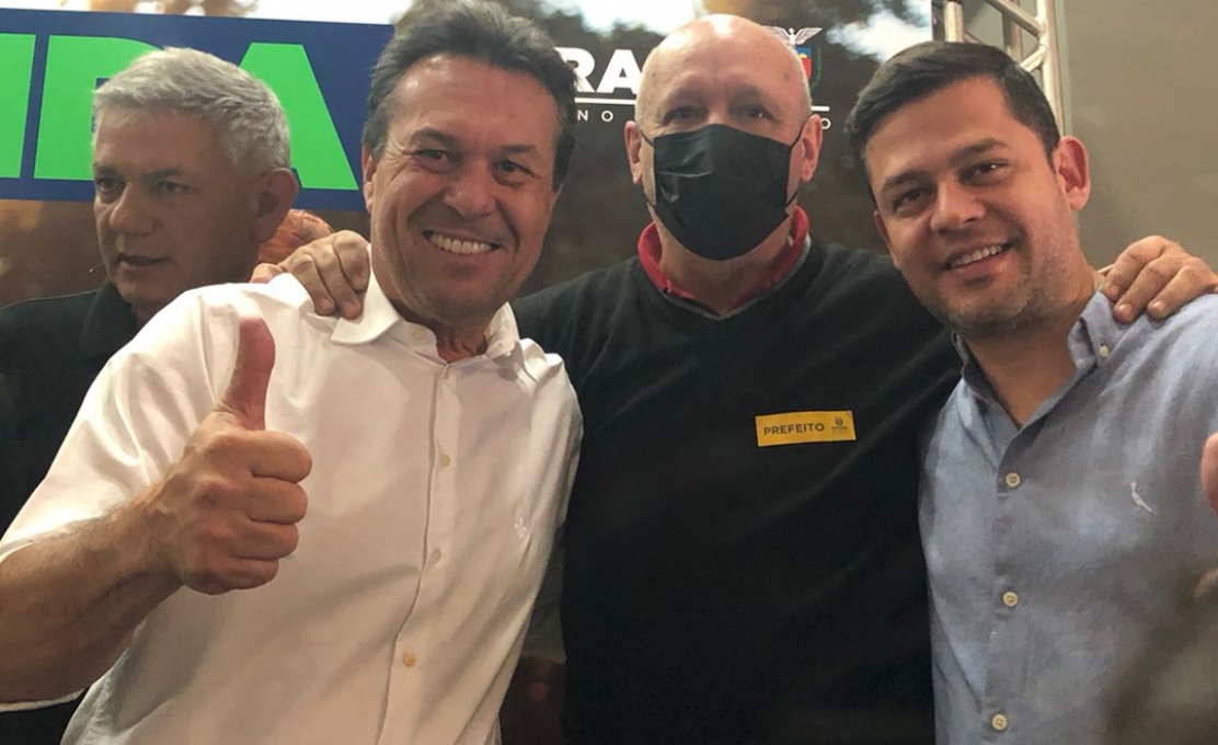 PREFEITO BETO CASTIGLIONI PARTICIPA DE EVENTO ESPORTIVO COM A PRESENÇA DO GOVERNADOR RATINHO JU...