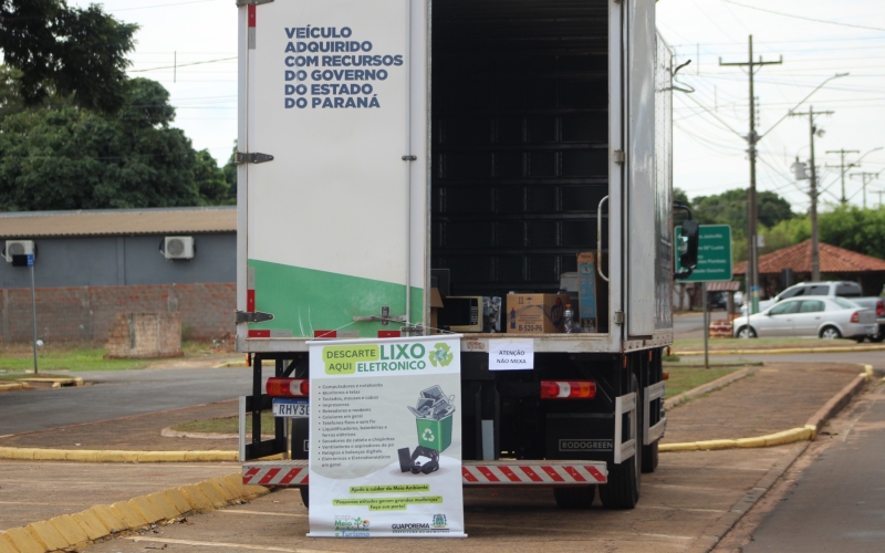 Secretaria de Meio Ambiente Realiza Campanha de coleta de Lixo Eletrônico e destina dezenas de Quilos corretamente