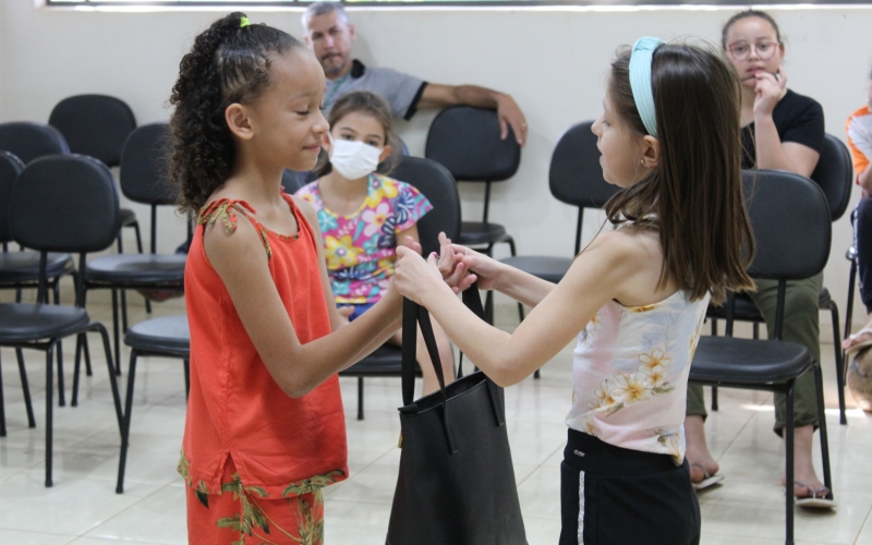 Inicio das Aulas de Teatro e Canto