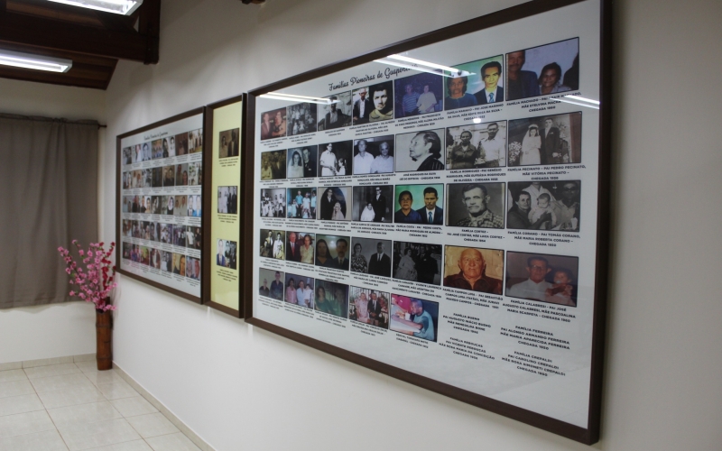 Sala dos Pioneiros é inaugurada em Guaporema.