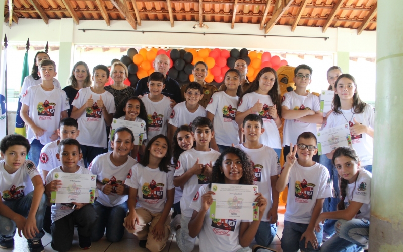 FORMATURA DO PROERD É CELEBRADA EM GUAPOREMA