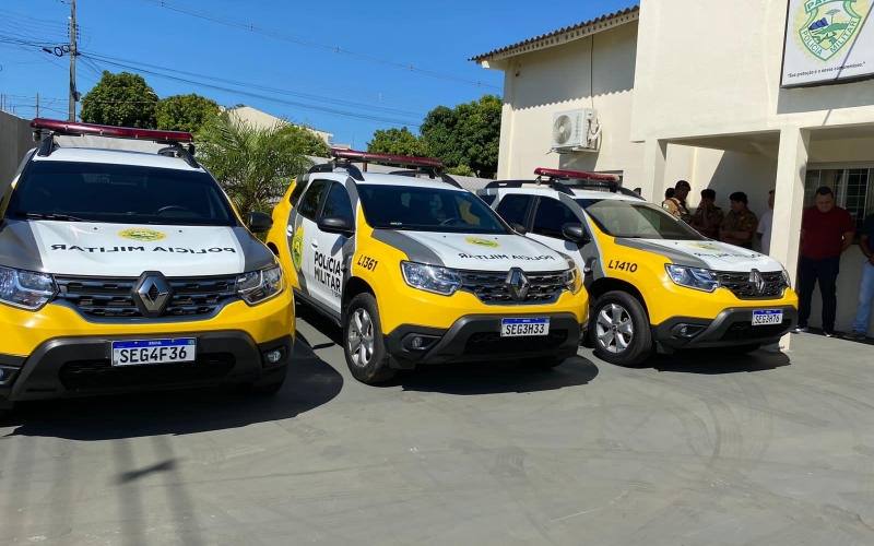 Guaporema recebe nova viatura para a Polícia Militar