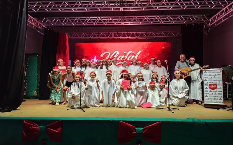 Primeiro Dia do Natal do Reencontro: Uma Noite de Magia e Alegria em Guaporema