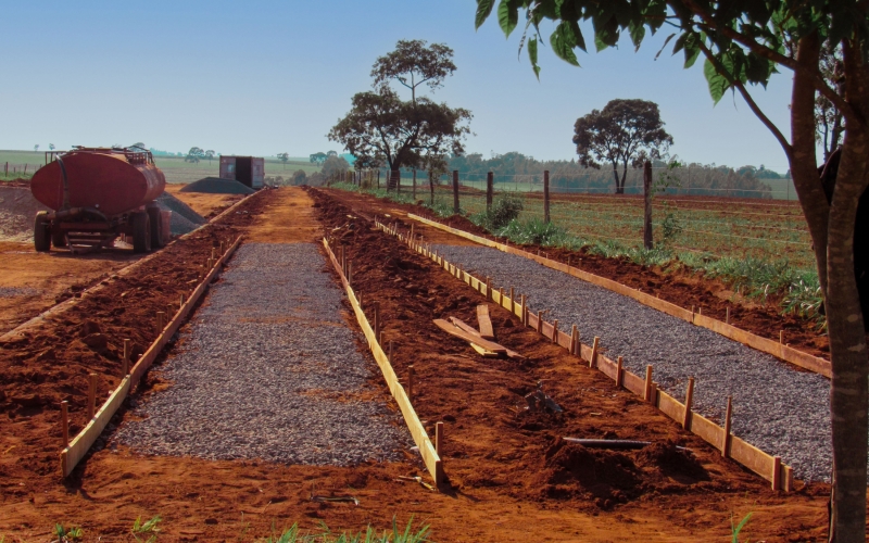 Ampliação da Pista de caminhada já começou