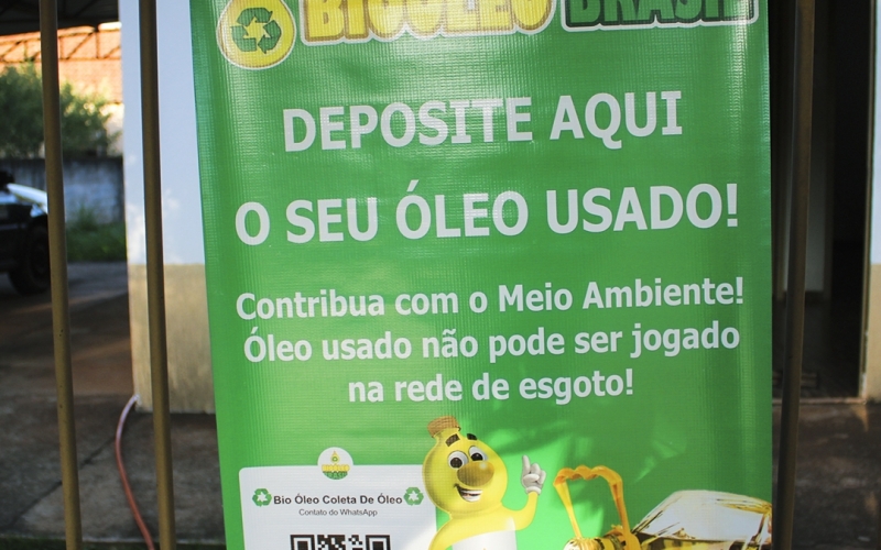 Projeto: ÓLEO CONSCIENTE, NÃO SE JOGA NO MEIO AMBIENTE!