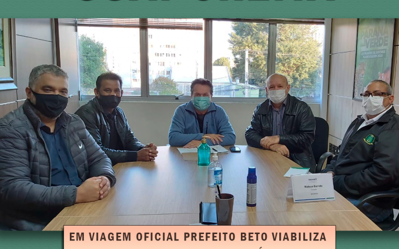 Em Viagem Oficial Prefeito Beto Viabiliza Recursos para o Município